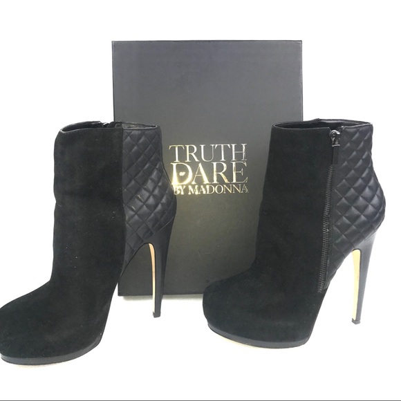 MADONNA TRUTH OR DARE BLACK PUMPS 8.5 - Picture 5 of 12